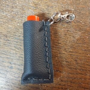 Leather Chapstick Holder